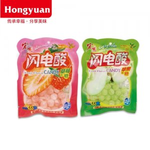 宏源閃電酸-草莓蘋果硬糖