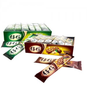 宏源仔仔蘋果味果汁軟糖、巧克力味牛軋糖