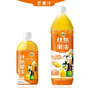 果時刻秋熟果濃芒果汁350ML