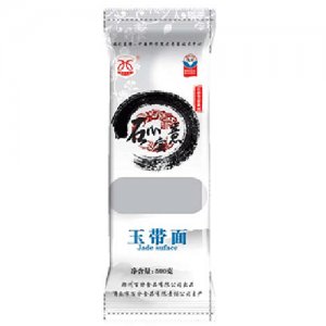 華夏百分石磨掛面心實意玉帶面