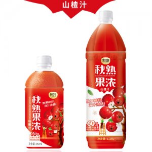果時刻秋熟果濃山楂汁350ML