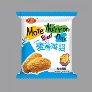 美滋味麥香雞翅膨化食品藍