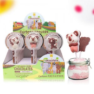 巧爵巧克力麥脆夾心棒棒糖禮盒裝