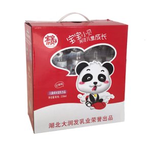 愛心牛寶寶小貝兒童成長型乳飲品紅棗味