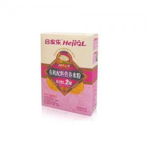 合家樂較大嬰兒2段有機營養米粉