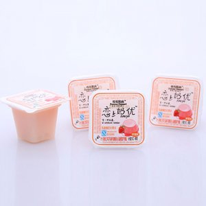 佐佐甜品戀上奶優乳酸菌奶優果凍草莓味