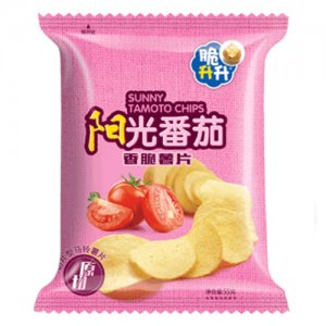 脆升升薯片陽光番茄味55g