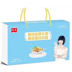 休元高鈣堅果牛奶禮盒