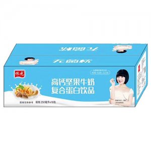 休元高鈣堅果牛奶箱裝