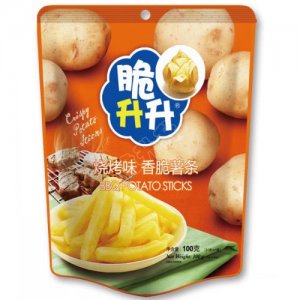 脆升升薯條燒烤味100g
