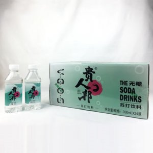 共品樂貴人邦無糖蘇打飲料350mlX24