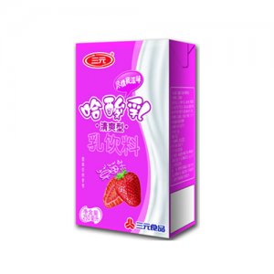 三元哈酸乳清爽型草莓味