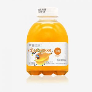 青春益族冷榨黃桃汁飲料