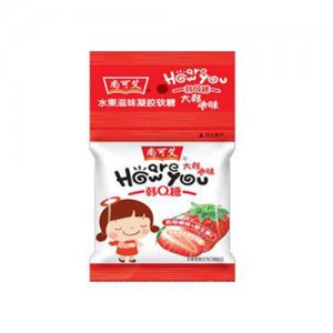 尚可艾草莓味韓Q糖