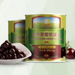 棒師傅天然黑櫻桃罐頭
