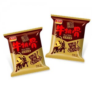 想吧牛排骨膨化食品經(jīng)典炭燒26g