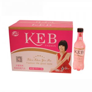 酷e百水蜜桃味預調(diào)雞尾汽水350mlx15瓶