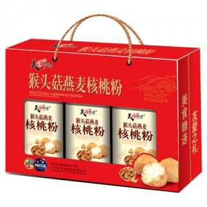 美食物語猴頭菇燕麥核桃粉禮盒