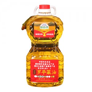 醇自然羅平一級菜籽3.6LPET瓶裝