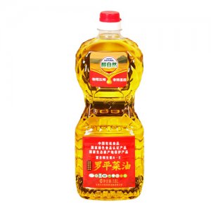 醇自然羅平一級菜籽油1.8LPET瓶裝