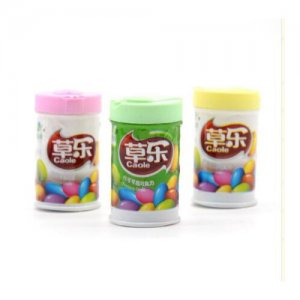 雅山川草樂巧克力糖果瓶裝