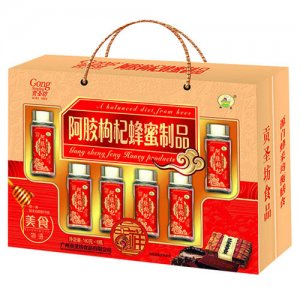 貢圣坊阿膠枸杞蜂蜜制品禮盒