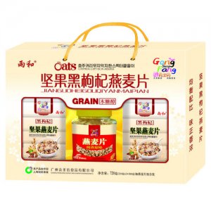 雨和堅果黑枸杞燕麥片禮盒