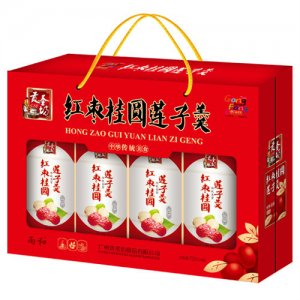 貢圣坊紅棗桂圓蓮子羹禮盒