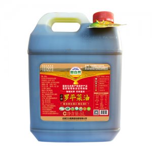 醇自然菜籽油小榨5LPET瓶裝