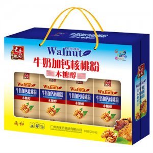 貢圣坊木糖醇牛奶加鈣核桃粉禮盒