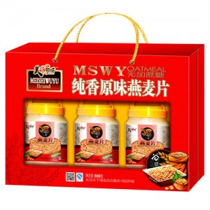 美食物語醇香原味燕麥片禮盒