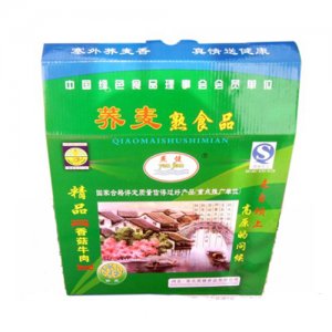 燕健禮品盒帶料蕎面方便面