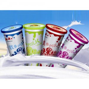 牛牛樂大果粒乳味飲料杯裝