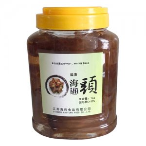 海苑鹽漬海蜇頭1kg