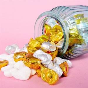 純戀金元寶巧克力散稱