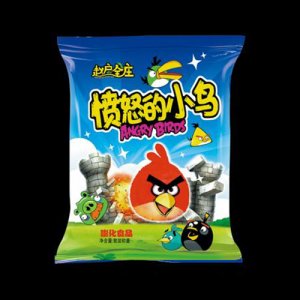 趙戶全莊憤怒的小鳥膨化食品藍(lán)