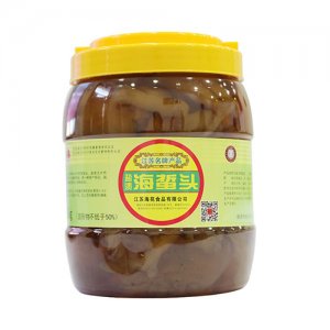 海苑鹽漬海蜇頭2000g單瓶裝