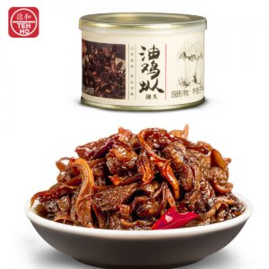 德和油雞樅罐頭145g