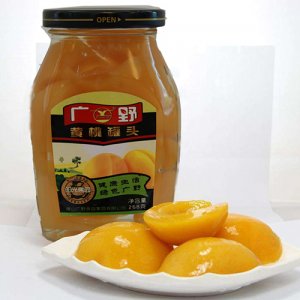 廣野黃桃罐頭