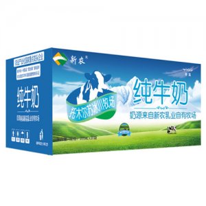 新農(nóng)冰川純牛奶