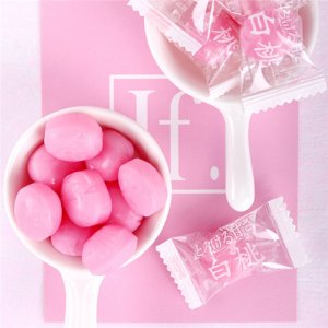 京特白桃果汁硬糖袋裝