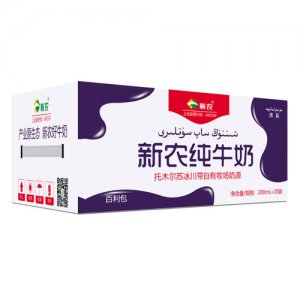 新農(nóng)純牛奶