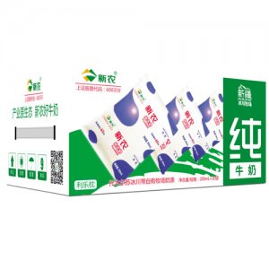 新農(nóng)利樂枕純牛奶