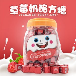 肯帝草莓味奶酪方糖罐裝