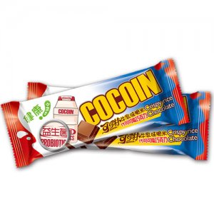 可可林牛乳味脆米代可可脂巧克力22克