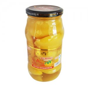 古香園黃桃罐頭820g