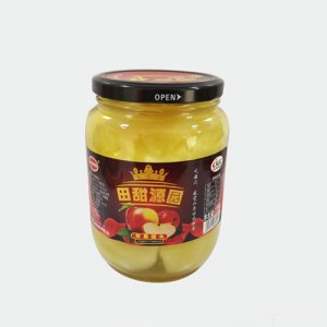 田甜源園蘋(píng)果罐頭770克