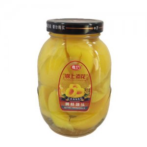 錦上添花黃桃罐頭260克