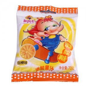 跳跳龍凝膠糖70g（甜橙味）