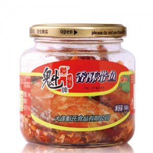 魁牌香酥帶魚168g